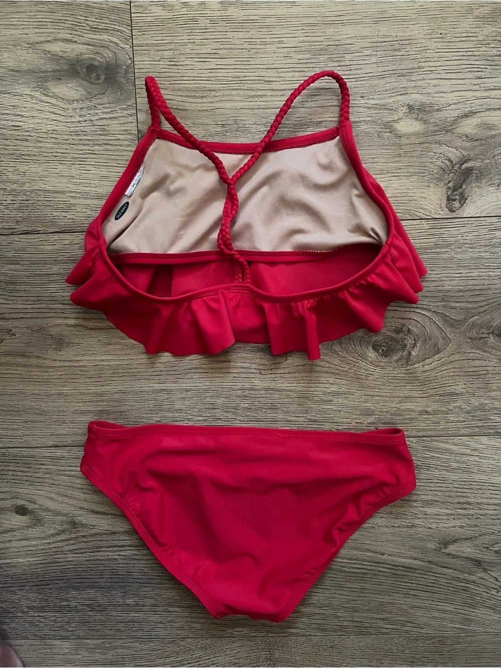 Girls Red old navy Two-Piece Swim Set size 6